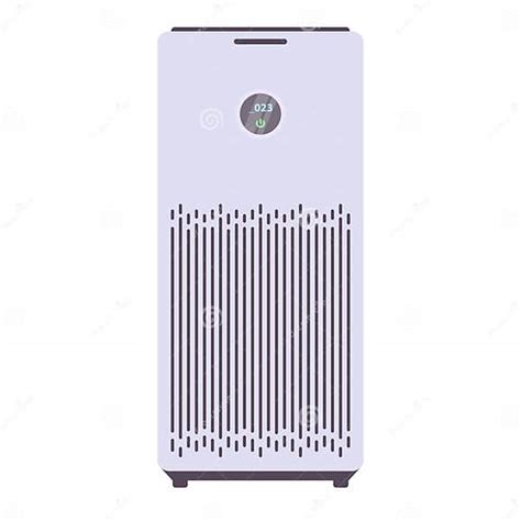 Air Purifier Suitcase Flat Illustration Clean Icon Design Element On