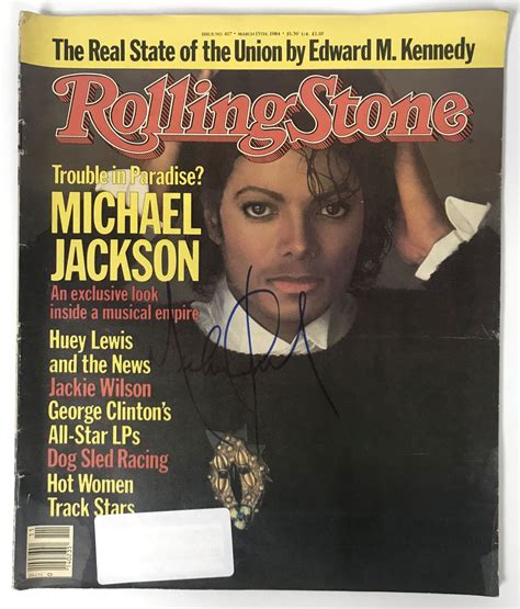 Aacs Autographs Michael Jackson D Autographed Complete