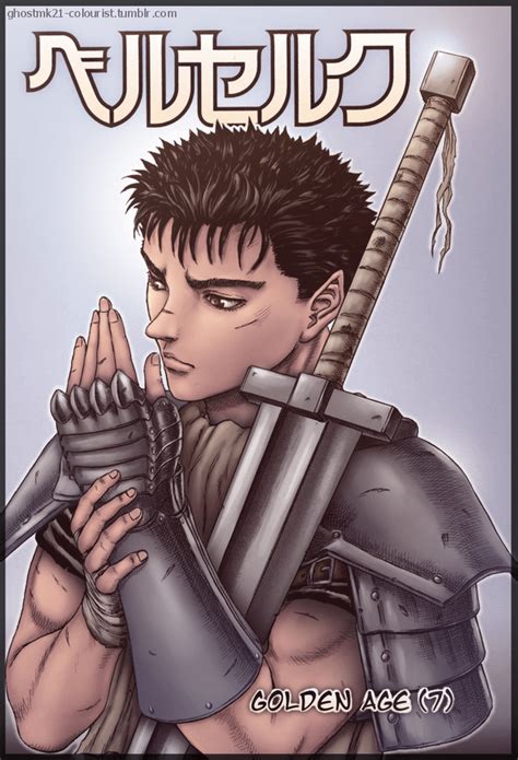 Golden Age Guts Coloured Page Rberserk