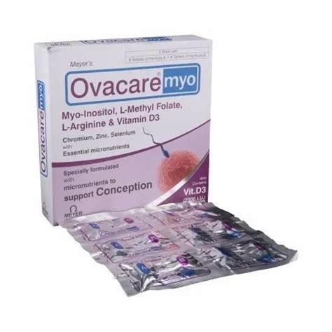 Ovacare Myo Nutritional Supplement Tablet Tab Strip Price From Rs