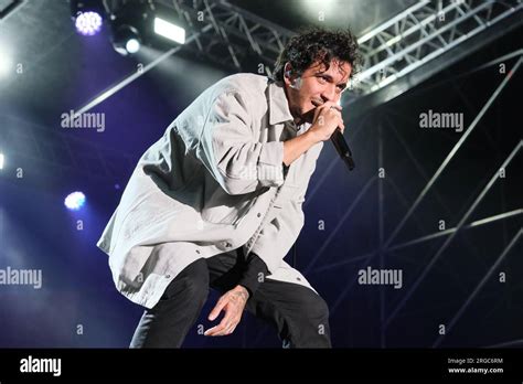 Italian Singer Alberto Cotta Ramusino Alias Tananai Performs In