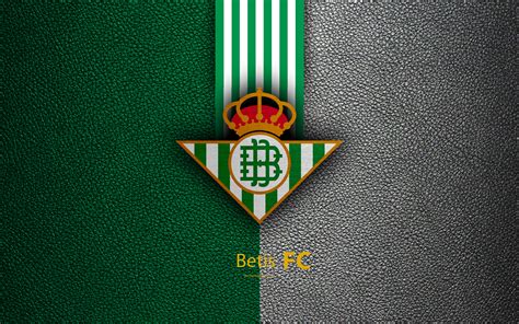 Descargar fondos de pantalla El Real Betis FC 4k club de fútbol