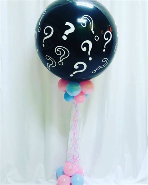 Gender Reveal Balloons - TwistyDesigns.com