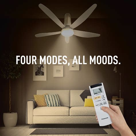 Panasonic Ceiling Fan With Led Light Malaysia Shelly Lighting