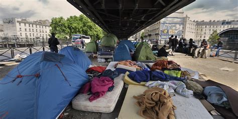 Le camp humanitaire pour migrants à Paris sera installé près de la