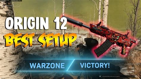 Call Of Duty Warzone Best Origin 12 Loadout High Kills Wins Best