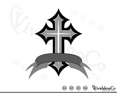 Tribal Cross Clipart