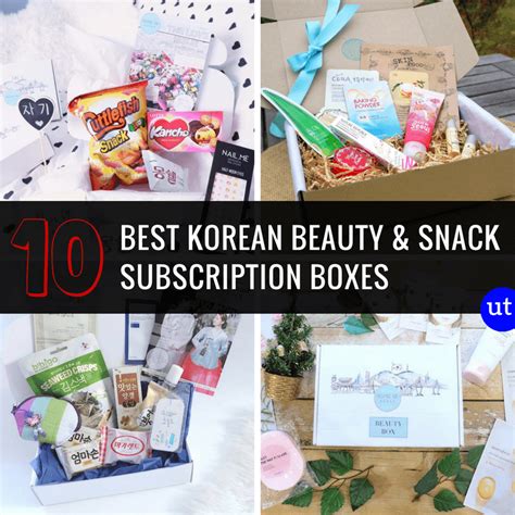 10 Best Korean Subscription Boxes K Beauty Snacks K Pop