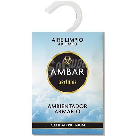 Ambar Ambientador De Armario Aire Limpio Ambar 1 Ud