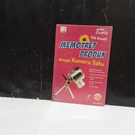 Jual Buku Memotret Produk Dengan Kamera Saku Shopee Indonesia