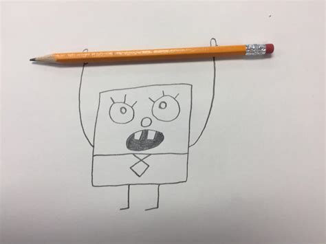 Doodlebob With A Real Pencil By Fortnermations On Deviantart