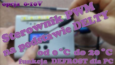 Sterownik Pwm Pompy Co Na Podstawie Delty Do Stc Czujniki Defrost