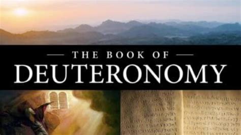 The Book Of Deuteronomy From The Bible Experience Youtube