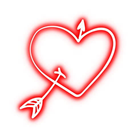 Glowing Neon Arrow Doodle Transparent Png 15241245 Png