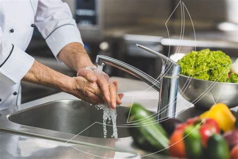 Rugido Aceno A Cabe A Satisfazer Higiene Na Cozinha De Restaurante