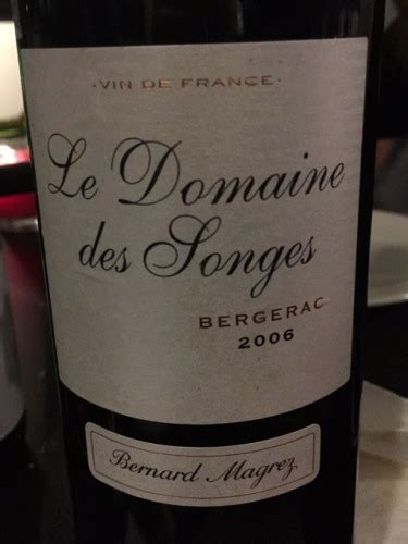 Bernard Magrez Le Domaine Des Songes Bergerac Rouge Vivino Australia