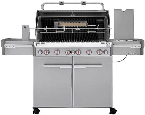 Weber Summit S S Freestanding Gas Grill With Sq In