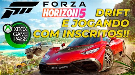 FORZA HORIZON 5 DRIFT E Jogando INSCRITOS Discord YouTube