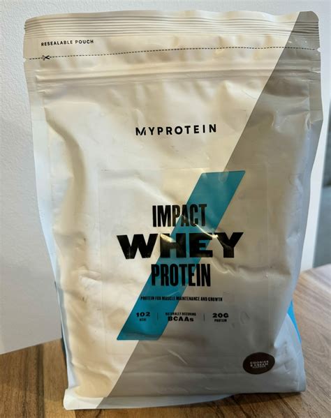 Test De La Poudre De Prot Ine Myprotein Impact Whey Cosmostox