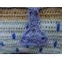 Silver Hanukkah Menorah Crochet Pattern By Stitching Stone Design