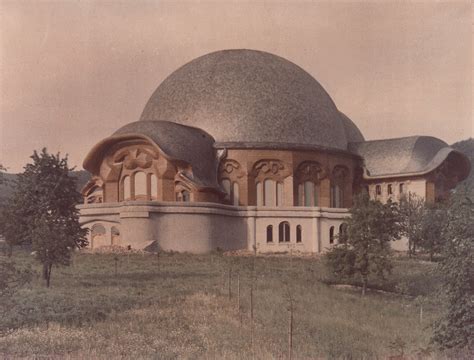 Architektur Des Ersten Und Zweiten Goetheanums Anthroposophie Schweiz