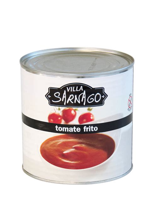 Tomate Frito Lata Kg Villa Sarnago Conservas Jjj