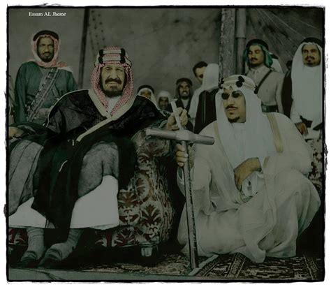 الملك عبدالعزيز والملك سعود بن عبدالعزيز | King Abdulaziz an… | Flickr