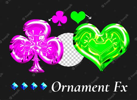 Premium PSD | Ornament shape editable effect