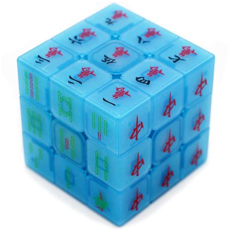 Mah Jongg Rubik S Cube Blue Where The Winds Blow