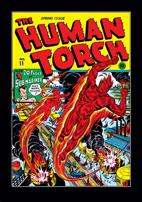 Human Torch Comics Marvel