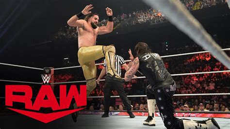 Seth Freakin Rollins Vs Dominik Mysterio Raw Highlights July 3