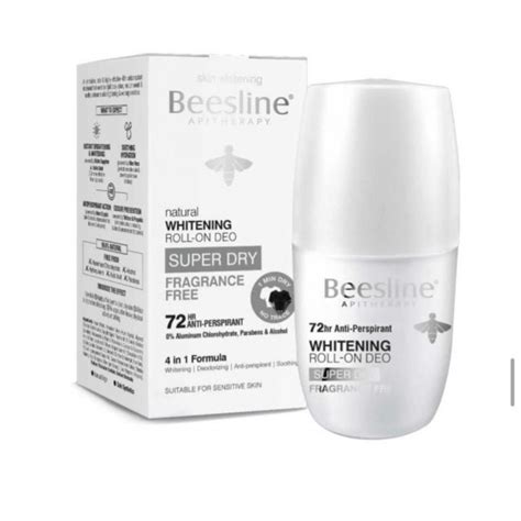 Beesline Natural Whitening Roll On Deo Super Dry Fragrance Free Citypara