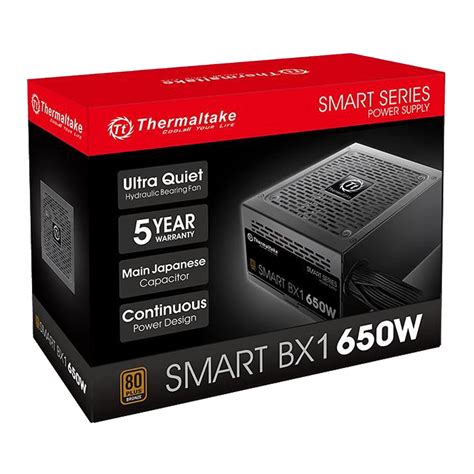 Fuente Thermaltake Smart Bx1 650w 80 Plus Bronze Precio Calidad