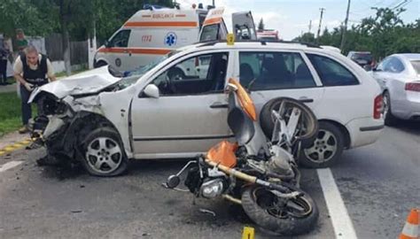 Accident Grav Pe DN 1A Un Motociclist De 27 De Ani A Ajuns La Spital