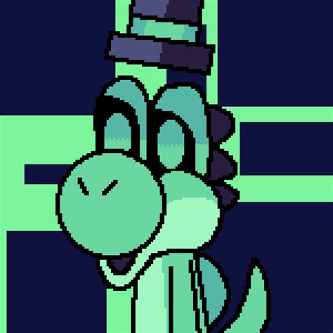 Pixilart Mexican Yoshi By Ur Average Rena