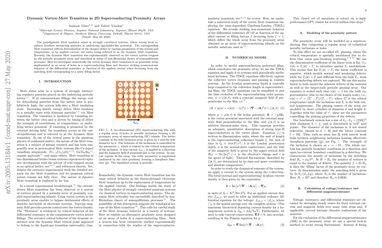 Dynamic Vortex Mott Transition In D Superconducting Proximity Arrays