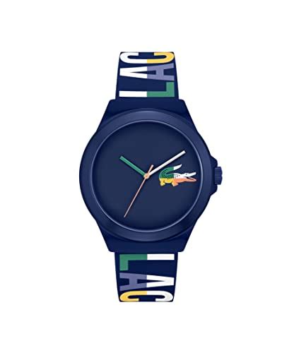 Lacoste Neocroc Reloj de cuarzo de plástico y silicona para ho