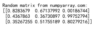 Mastering NumPy Random Matrix Generation A Comprehensive Guide Numpy