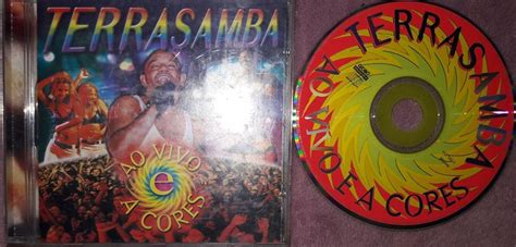 Cd Original Terra Samba Ao Vivo e a Cores Item de Música Usado