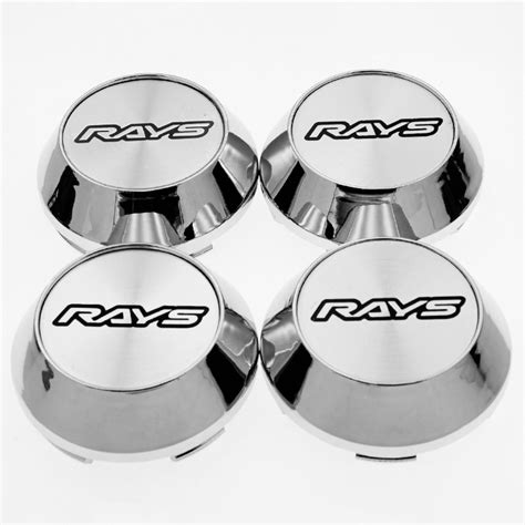 Style Pcs With Metal Ring Mm Japan Volk Racing Wheel Center Cap Rays