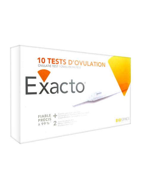 Biosynex Exacto 10 Ovulation Tests