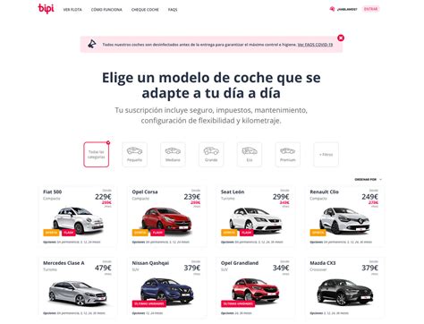 As Funciona La Suscripci N De Coches O C Mo Matar La Permanencia Del