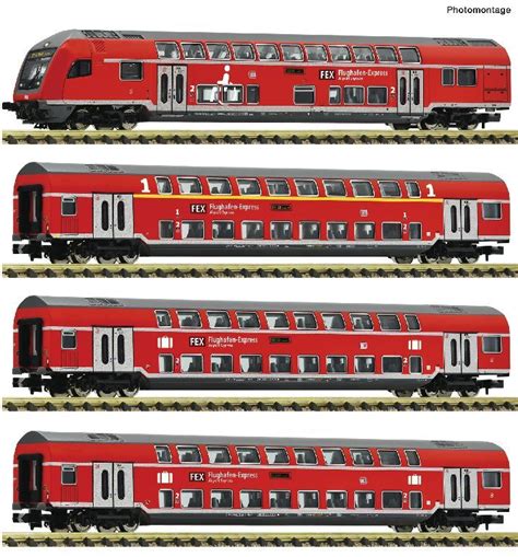 Fleischmann N Set Doppelstockwagen Fex Db Ag Vi Tlg Neuheiten