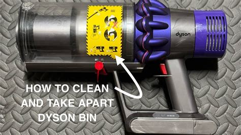 Dyson V How To Take Apart And Clean The Bin Youtube