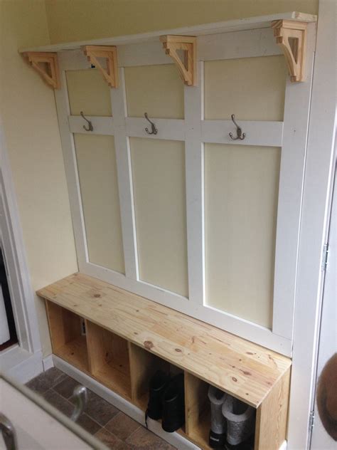 Diy Mudroom Bench With Storage Homedecorish