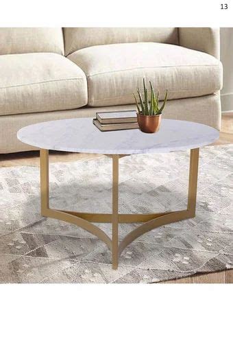 Round Stainless Steel Cross Leg Coffee Table At Rs 6749 In Moradabad