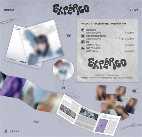 Limited Ver Nmixx St Ep Album Expergo Cd Poster