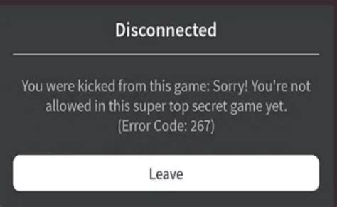 Roblox Error Code 267 — Here’s How To Fix It Brunchvirals