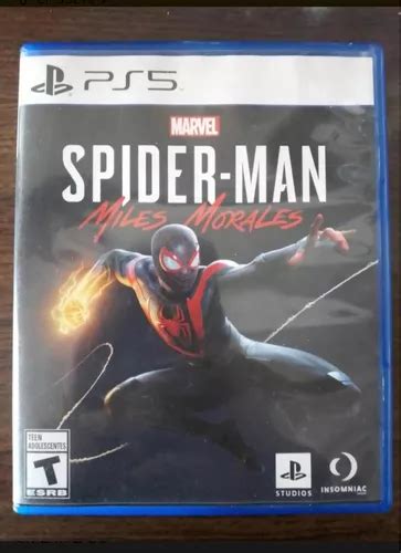 Spiderman Miles Morales Ps Marvel Playstation F Sico