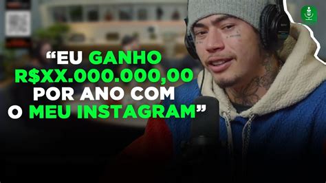 Whindersson Nunes Revela Quanto Ganha Por Ano Como Ganhar Dinheiro